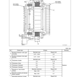 Komatsu HD465-7E0, HD605-7E0 Dump Truck Service Repair Manual - Image 3