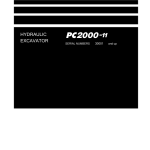 Komatsu PC2000-11 Excavator Service Repair Manual
