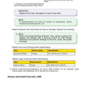 John Deere 5076E 5076EL 5082E 5090E 5090EL, 5090EH Tractors Repair Manual - Image 3