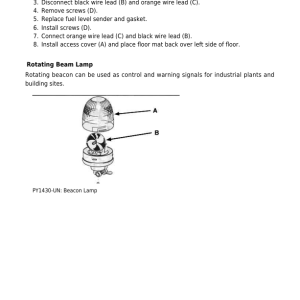 John Deere 5303, 5403, 5503 Tractors Repair Manual - Image 3