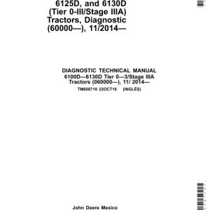 John Deere 6100D, 6110D, 6115D, 6125D, 6130D, 6140D Tractors Repair Manual - Image 9