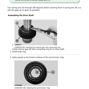 John Deere 6405, 6605 Tractors Service Repair Manual - Image 3