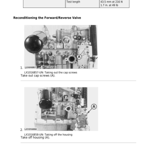 John Deere 6405, 6605 Tractors Service Repair Manual - Image 4