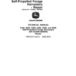 John Deere 8100, 8200, 8300, 8400, 8500, 8600 Self-Propelled Forage Harvesters Repair Manual - Image 3