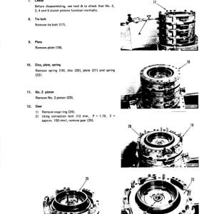 Komatsu HD320-3, HD325-3 Dump Truck Service Repair Manual - Image 3