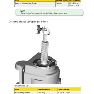 John Deere JD954, 6095B, JD1104, 6110B, JD1204-A, 6120B, JD1354-A, 6135B, JD1404-A, 6140B Tractors Repair Manual - Image 3