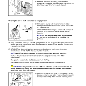 Valtra BH145, BH165, BH180, BH185i, BH205i (Heavy Duty) Repair Manual - Image 4