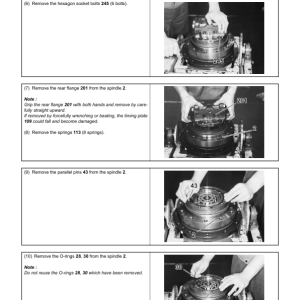 Yanmar B7-5, B7-5A Crawler Excavator Service Repair Manual - Image 3