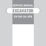 Yanmar SV100-2A-2PB Crawler Excavator Service Repair Manual