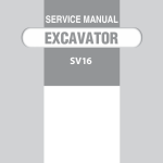 Yanmar SV16 Crawler Excavator Service Repair Manual