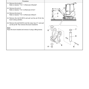 Yanmar SV16 Crawler Excavator Service Repair Manual - Image 5