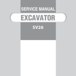 Yanmar SV26 Crawler Excavator Service Repair Manual