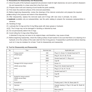 Yanmar SV26 Crawler Excavator Service Repair Manual - Image 5