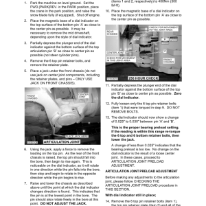 Tigercat 1018 Forwarder Repair Service Manual (10180101 - 10180499) - Image 3