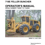 Tigercat 718E Feller Buncher Repair Service Manual (SN 7180901 - 7182000) - Image 2