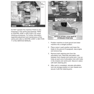 Tigercat 1055B, 1075B, 1085B Forwarder Repair Service Manual - Image 5