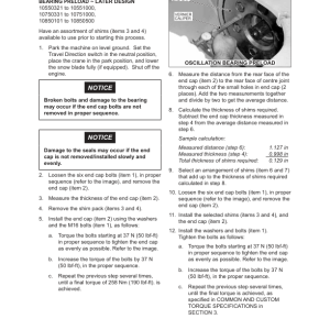 Tigercat 1055B, 1075B, 1085B Forwarder Repair Service Manual - Image 4