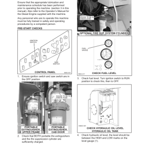 Tigercat 855C, L855C Feller Buncher Repair Service Manual - Image 4