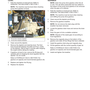 Tigercat 724E Feller Buncher Repair Service Manual (SN 7241001 - 7243100) - Image 5