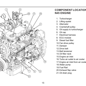 Tigercat 604E Skidder Operators and Engine Manual (6041001 - 6042000) - Image 4