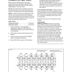 Tigercat H822C, LH822C, H830C, LH830C Harvester Repair Service Manual - Image 5