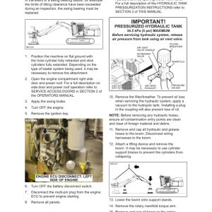 Tigercat 845C, L845C Feller Buncher Repair Service Manual - Image 4