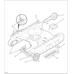 Tigercat H855D, LH855D Harvester Repair Service Manual (85532001 - 85583000) - Image 4