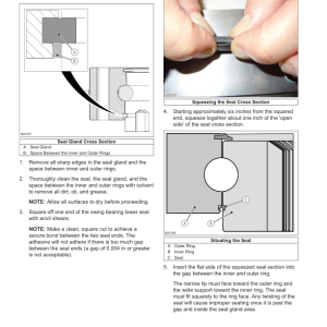 Tigercat 855D, L855D Feller Buncher Repair Service Manual - Image 5