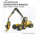 Tigercat 1185 Harvester Repair Service Manual (11850101 - 11850500) - Image 2