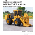 Tigercat 718G Feller Buncher Repair Service Manual (SN 7182001 - 7183000) - Image 2
