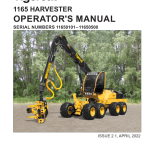 Tigercat 1165 Harvester Repair Service Manual (11650101 - 11650500) - Image 2