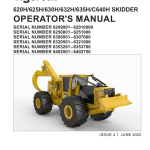 Tigercat 620H, 625H, 630H, 632H, 635H, C640H Skidder Repair Service Manual - Image 2