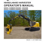 Tigercat H845E, LH845E Harvester Repair Service Manual - Image 2