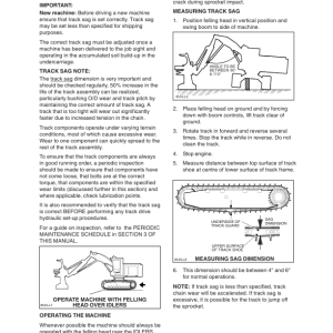 Tigercat 860, 870, L870 Feller Buncher Repair Service Manual - Image 4