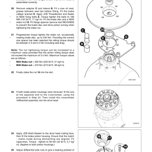 JCB 3CX, 4CX, 214, 215, 217 Loader Service Repair Manual (0930000 - 0959999) - Image 5