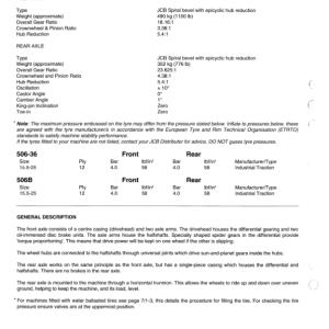 JCB 505-19, 505-22, 508-40, 506-36, 510-40, 506B Loadall Service Repair Manual - Image 3