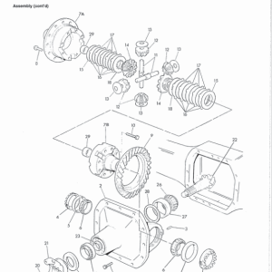 JCB SD40 Steer Drive Axles Service Repair Manual - Image 4