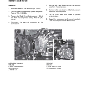 JCB JCB305, JS305 Excavator Service Repair Manual - Image 3