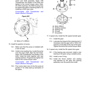 JCB 3CX, 4CX, 5CX Backhoe Loader Service Repair Manual (Tier 2 & Tier 3, SN 2254521- 2517500) - Image 3