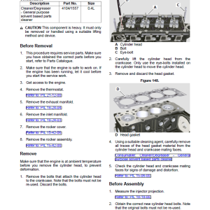 JCB 505-20 Loadall Reach Truck Service Repair Manual - Image 4