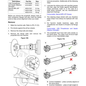 JCB PS760, PS764, PS766 Powershift Transmission Repair Manual - Image 3