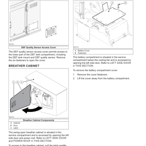 Tigercat H845E, LH845E Harvester Repair Service Manual - Image 3