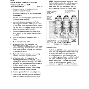 Tigercat 250 Loader Repair Service Manual (2500101 - 2500499) - Image 4