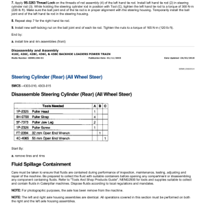 Caterpillar CAT 416C Backhoe Loader Service Repair Manual (1WR00001 till 08115) - Image 5