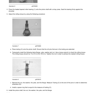 Caterpillar CAT 420D Backhoe Loader Service Repair Manual (BMC00611 and up) - Image 5