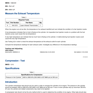 Caterpillar CAT 420D Backhoe Loader Service Repair Manual (BLN04544 till 10299) - Image 4