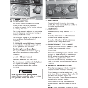 Tigercat T250 Loader Repair Service Manual (250T0101 - 250T0499) - Image 5