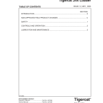 Tigercat 244 Loader Repair Service Manual (2440111 - 2440500) - Image 2