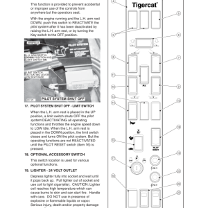 Tigercat 220C Loader Repair Service Manual (2200501 - 2200600) - Image 5