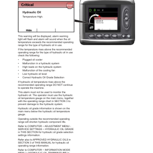 Tigercat 215 Loader Operator Manual (2150101 - 2151000) - Image 3